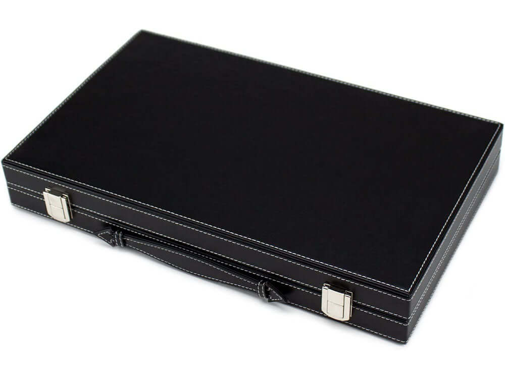 Crazy Games Backgammon Set Classic Folding Board Game - Image 5