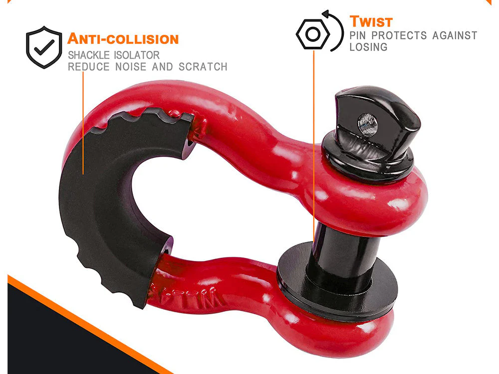 D Ring Shackle for Off-Road Vehicle Recovery - Image 5
