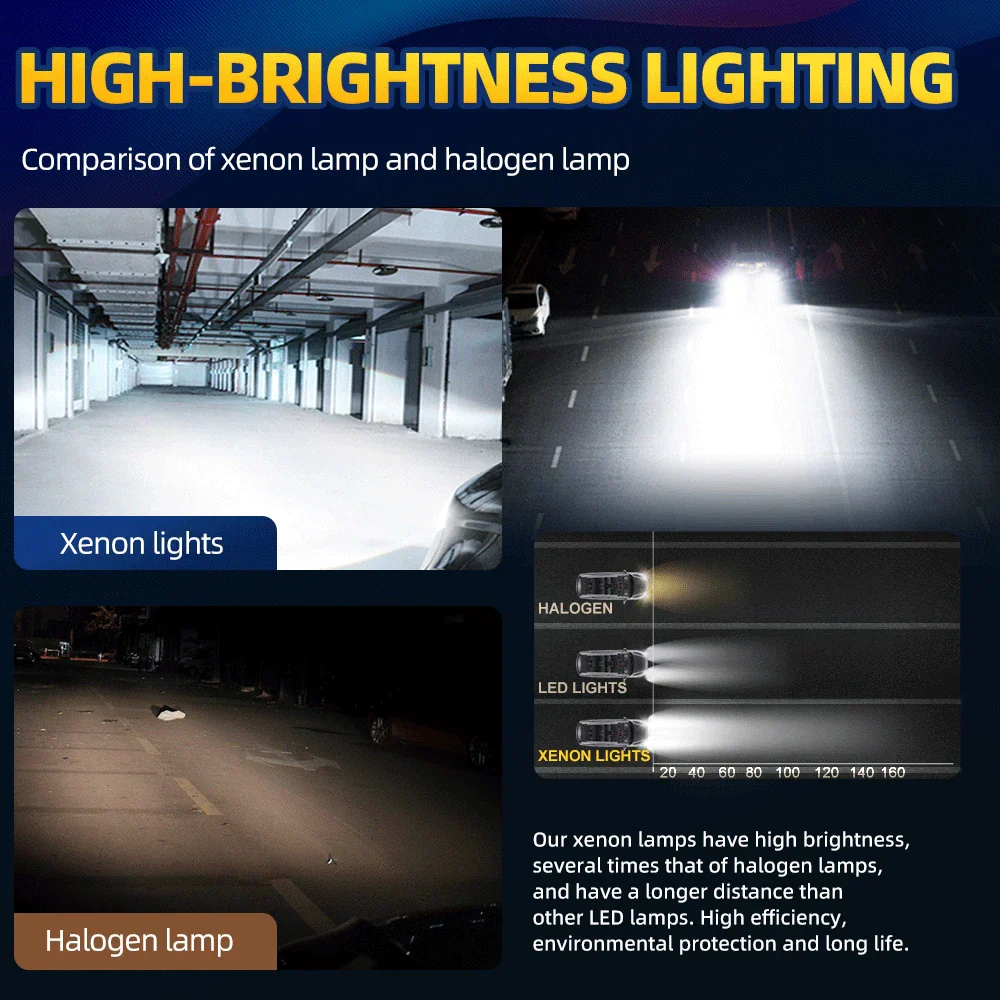 D4C D4S D4R Xenon HID Car Headlight Bulbs 6000k Pair - Image 8