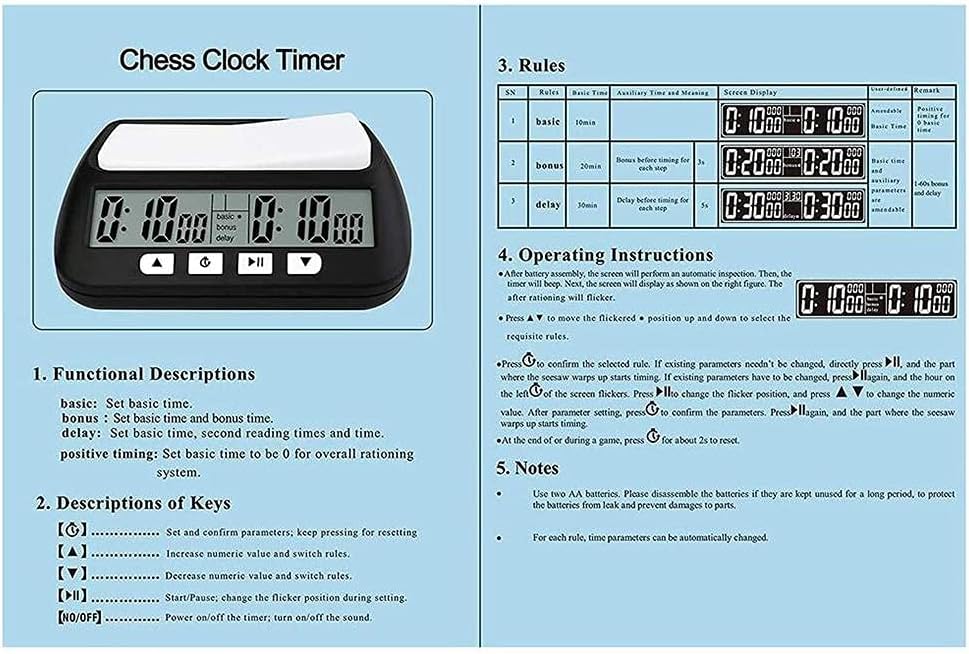 Digital Chess Timer Clock - Image 6