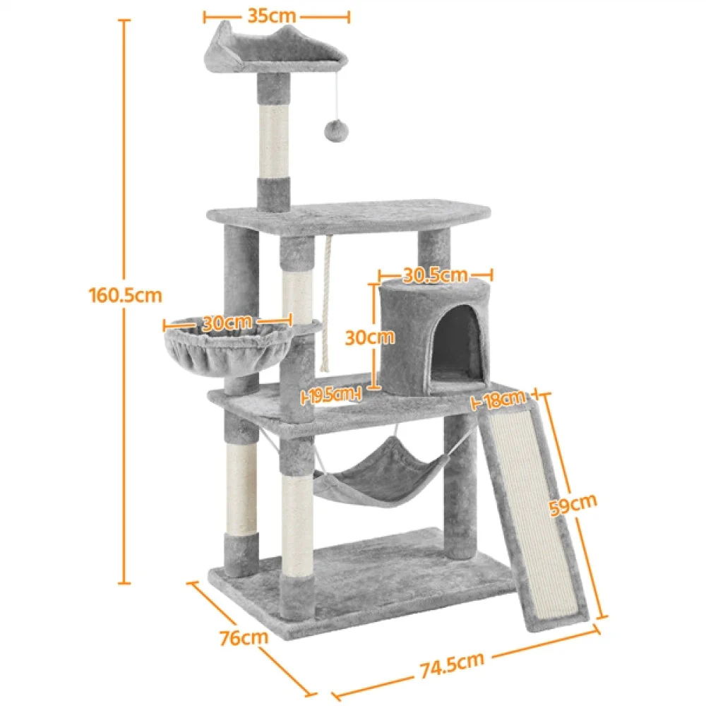 Deluxe Multi Level Cat Tree - Image 5