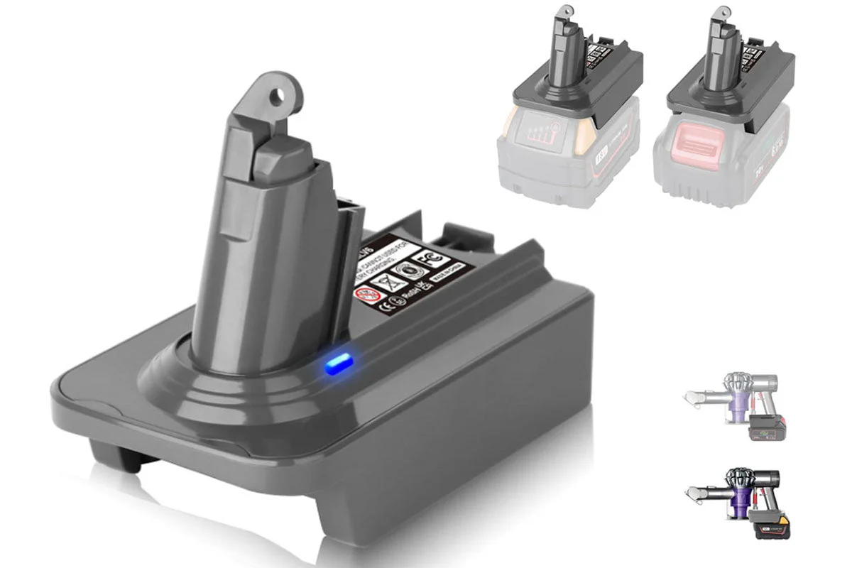 Dewalt to Dyson V6 Battery Adapter Converter - Image 2