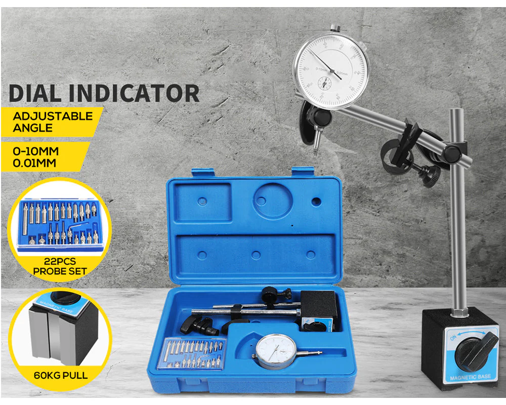 Dial Indicator Gauge with Magnetic Base - Image 4