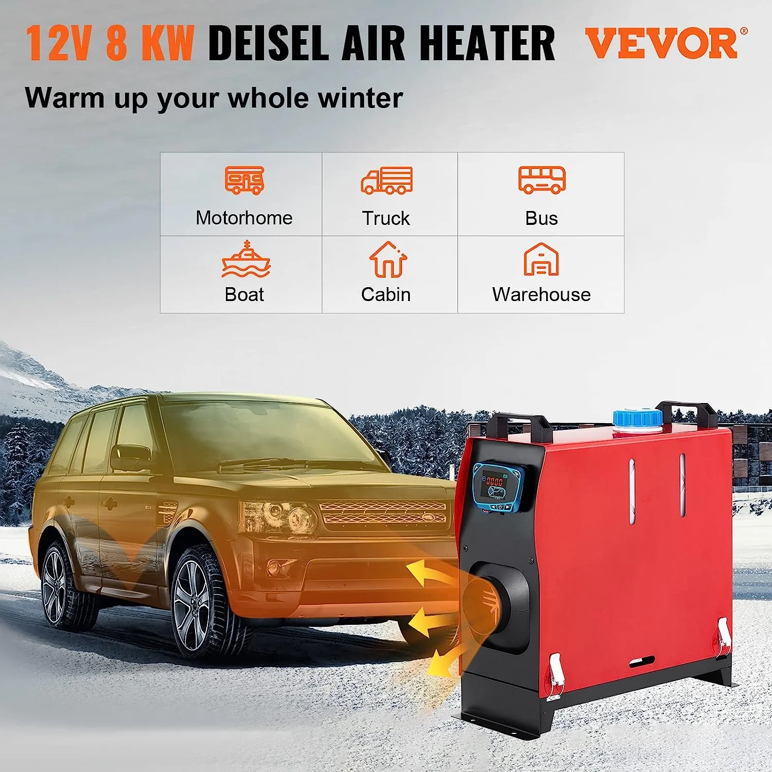 Diesel Air Heater With Controller - Image 4