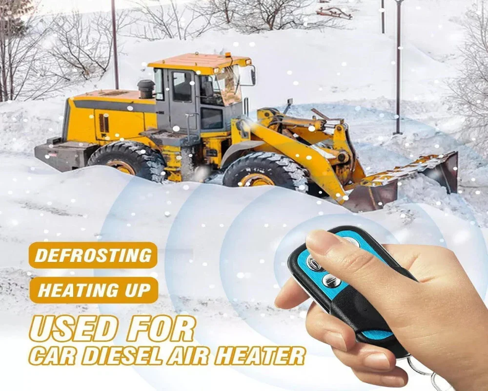 Diesel Air heating system Monitor LCD Switch With Remote - Image 4