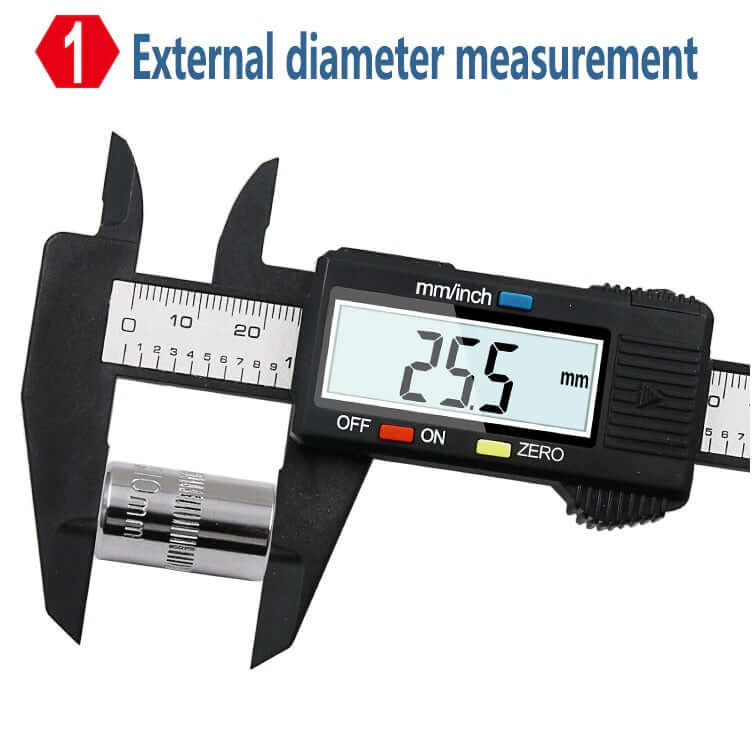 Digital Caliper, Adoric 0-6" Calipers Measuring Tool - Image 4