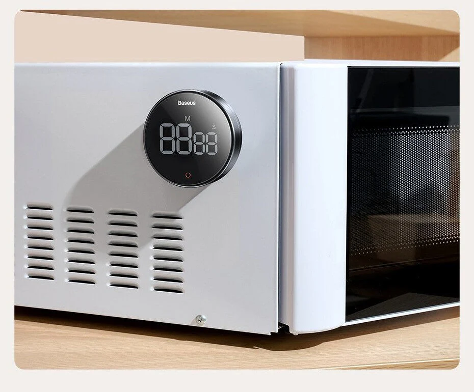 Digital Countdown Timer Alarm Clock Led Display for Kitchen Cooking Yoga Study - Image 4