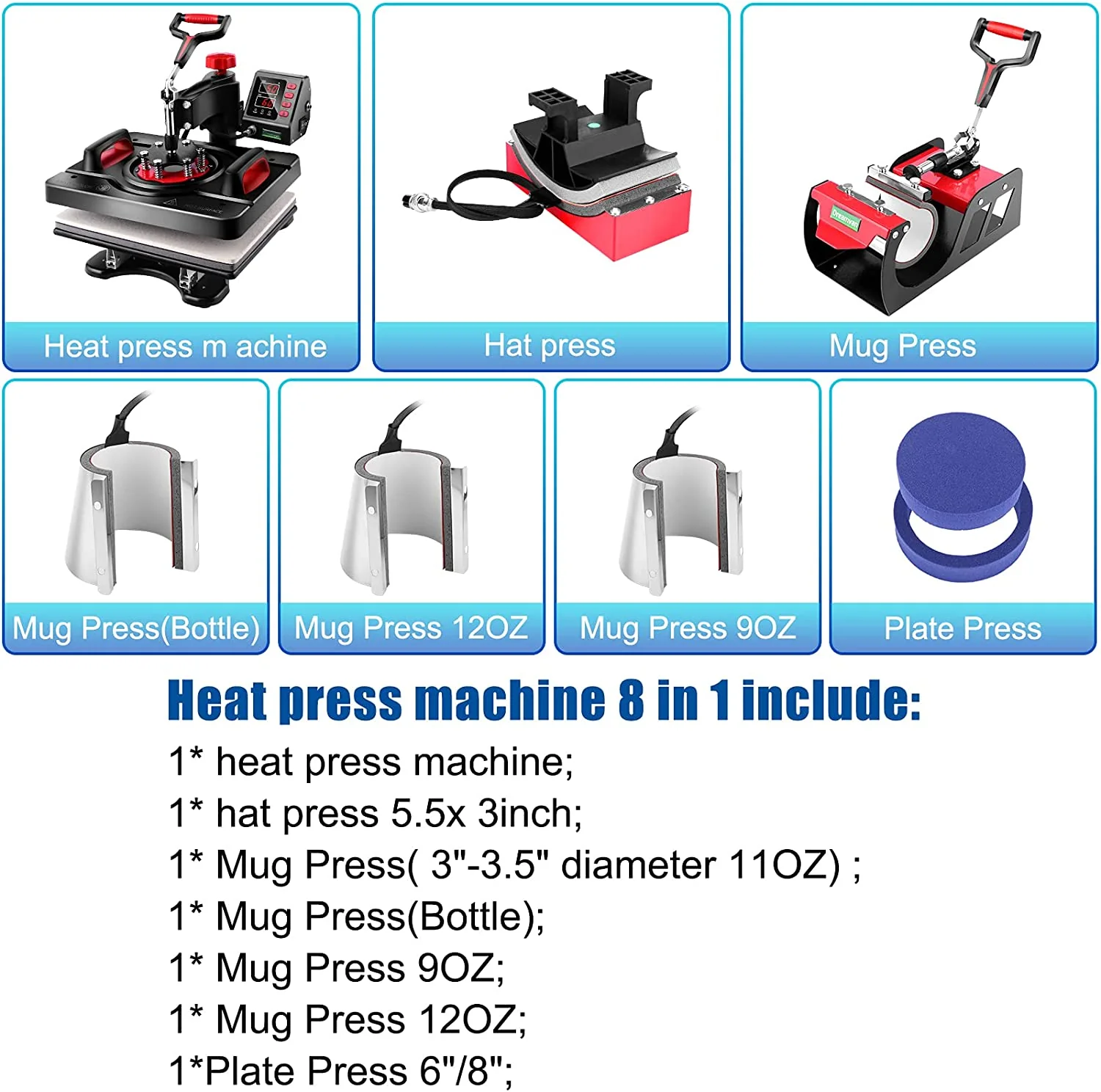 Digital Heat Press Machine 29X38CM - Image 5