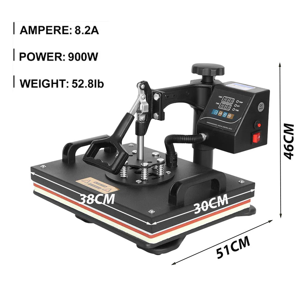 Digital Heat Press Machine Transfer T-Shirt Printer - Image 4