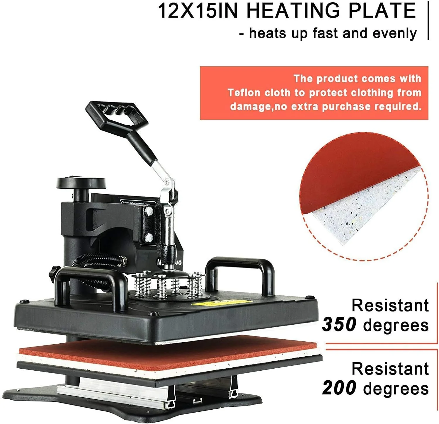 Digital Heat Press Machine Transfer T-Shirt Printer - Image 5