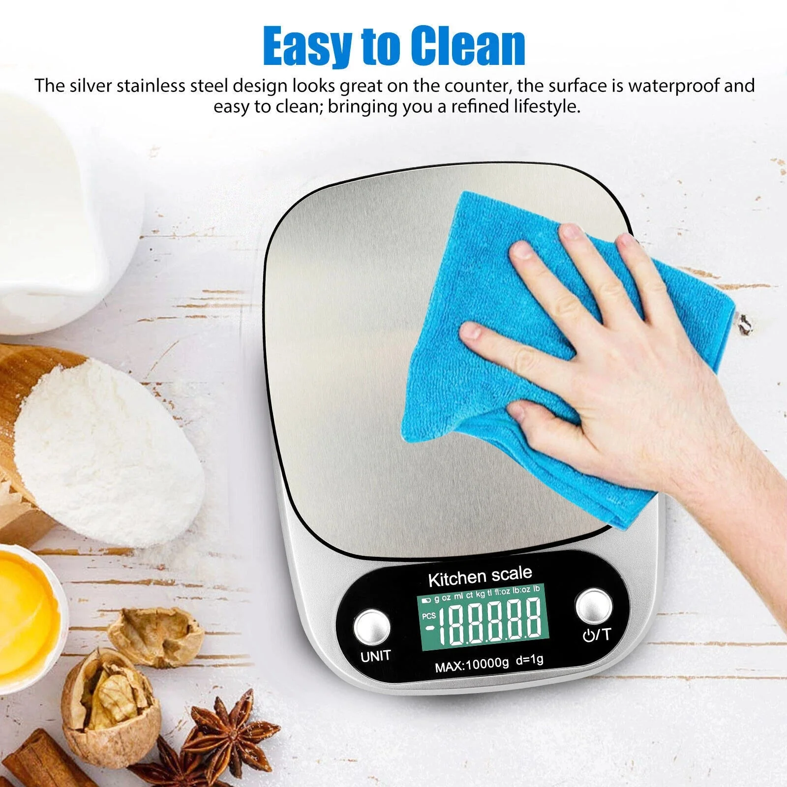 Digital Kitchen Scales 1g/10kg - Image 19