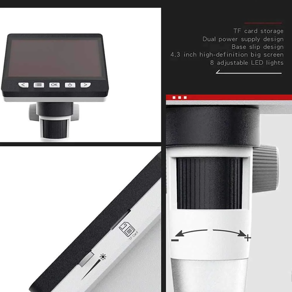 Digital Microscope G700 50X 1000X LCD - Image 3