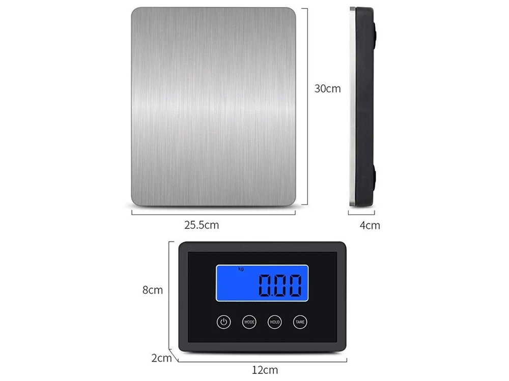 Digital Platform Scale Electronic Scale 180 KG - Image 6