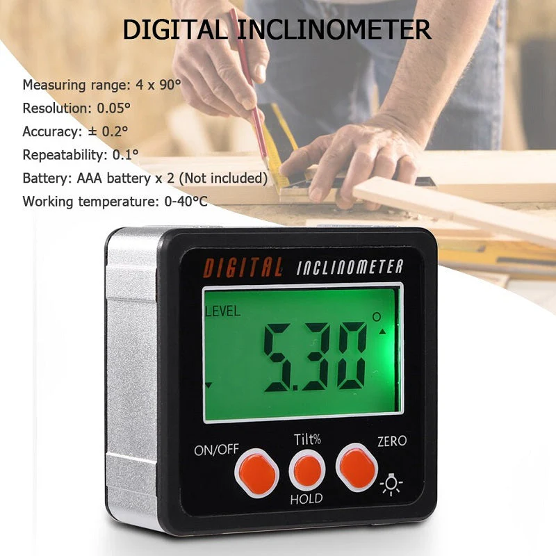 Digital Protractor Inclinometer Angle Finder - Image 8