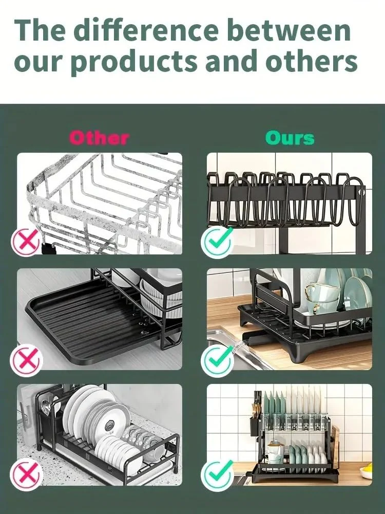 Dish Drying Rack Holder - Image 6