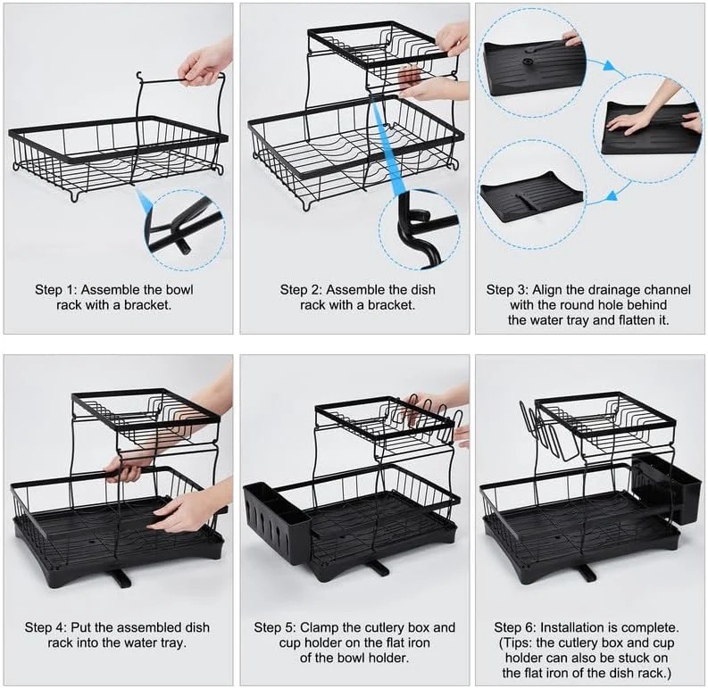 Dish Drying Rack Holder - Image 11