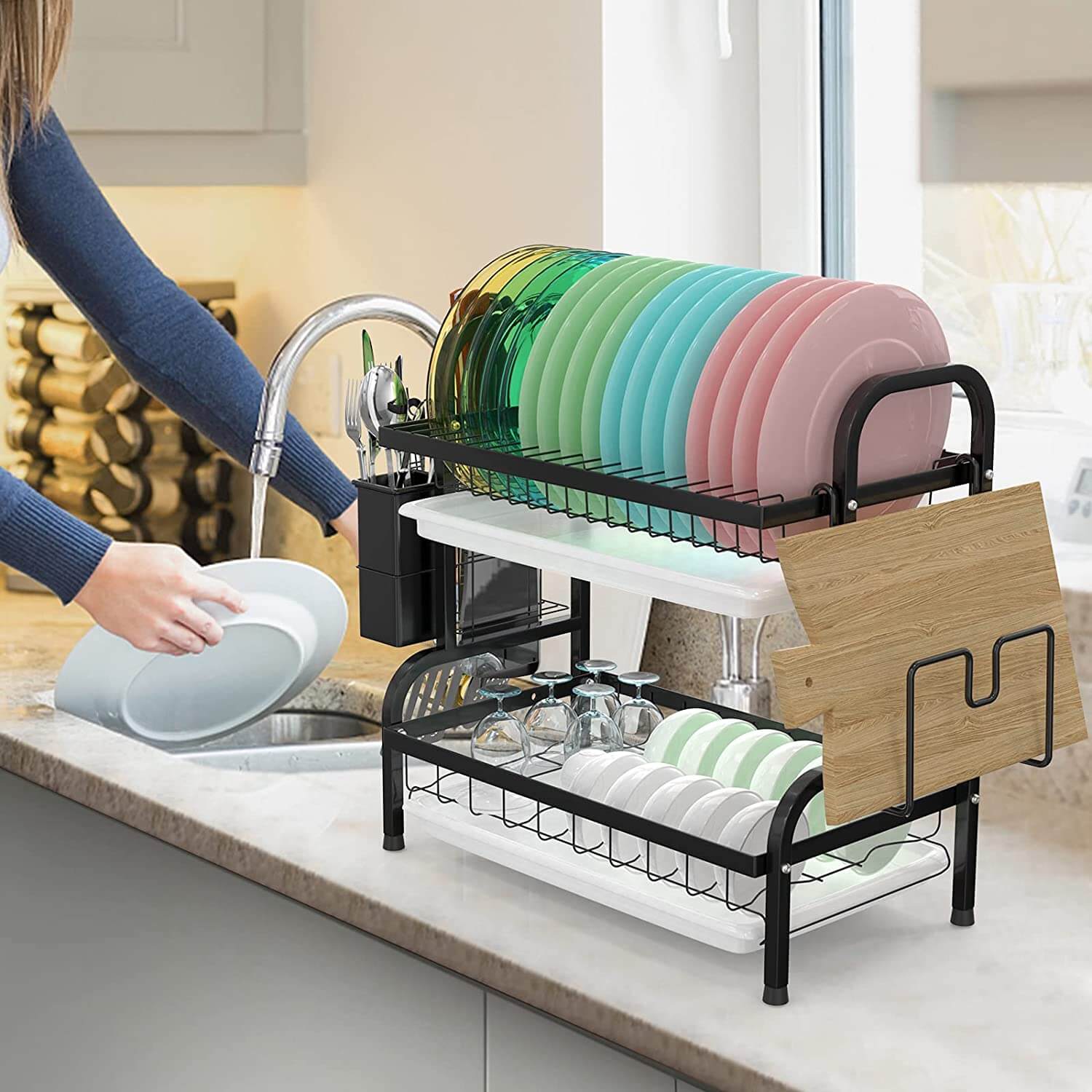 Dish Drying Rack Holder - Image 3
