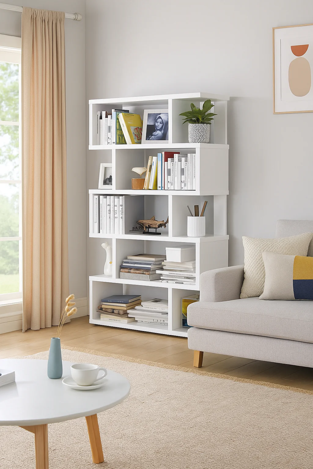 Display Bookshelf Book Cabinet Book Case - Image 6