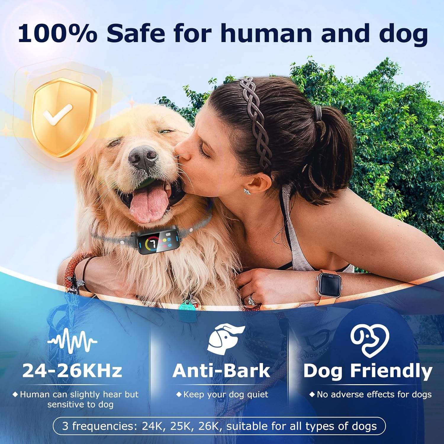 Dog Bark Collar Rechargeable Dog Training Collar - Image 6