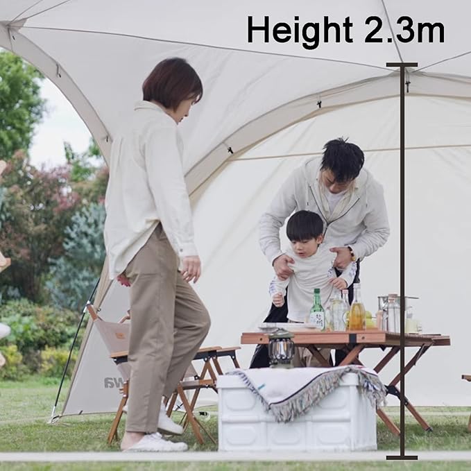 Dome Canopy Gazebo Tent – 4.2 × 4.2 × 2.3 m - Image 3