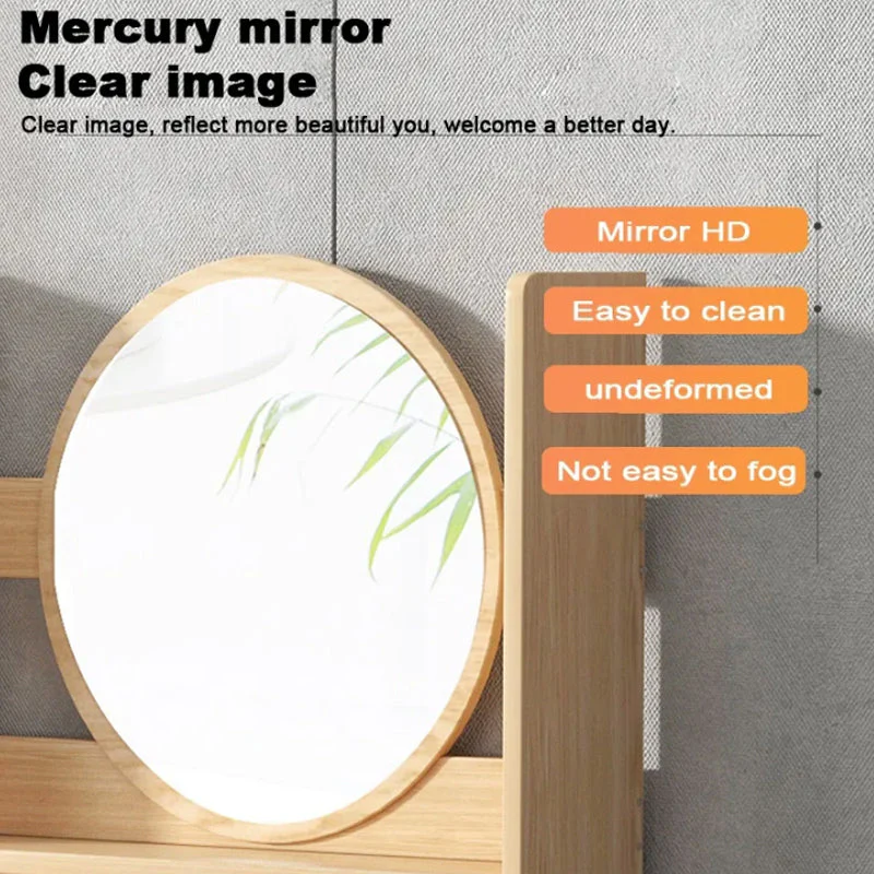 Dressing table with LED Mirror - Image 4