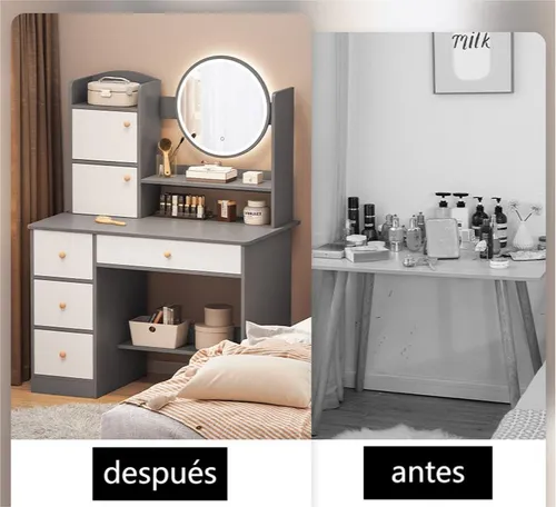 Dressing table with Mirror - Image 7
