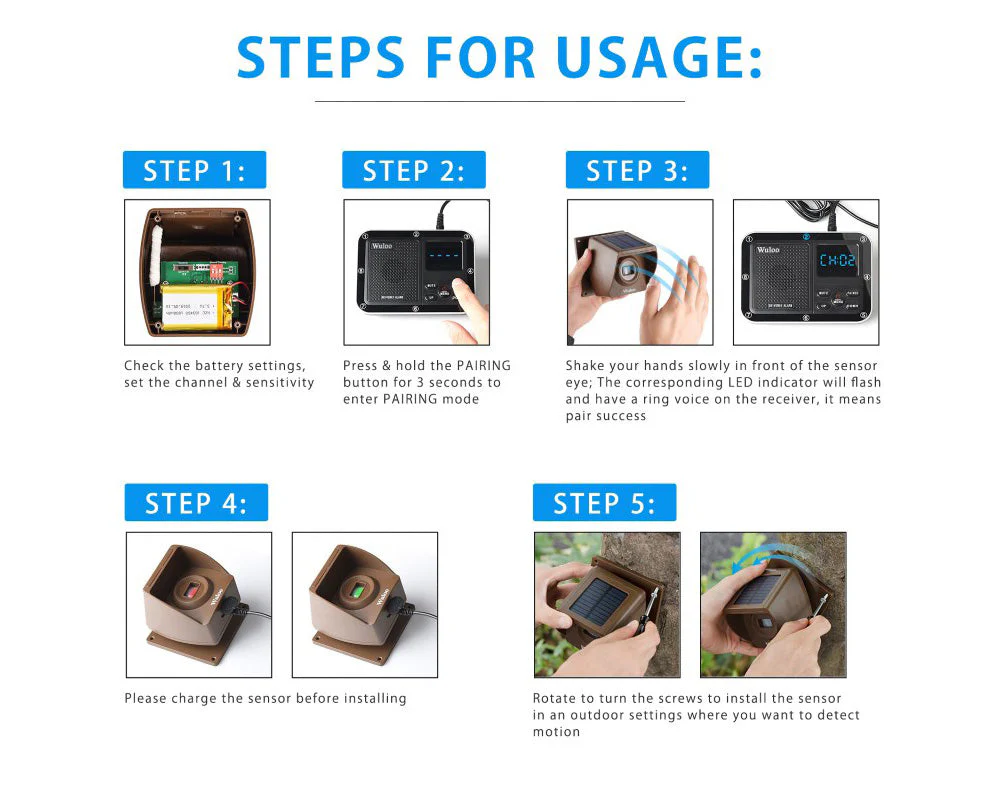 Driveway Alarm System Solar Driveway Alarm System - Image 6