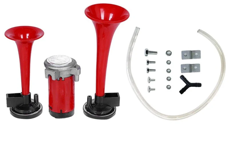 Dual Air Horn 12V Dixie Duke Of Hazzard Horn Set Super Loud Car Horns - Image 4