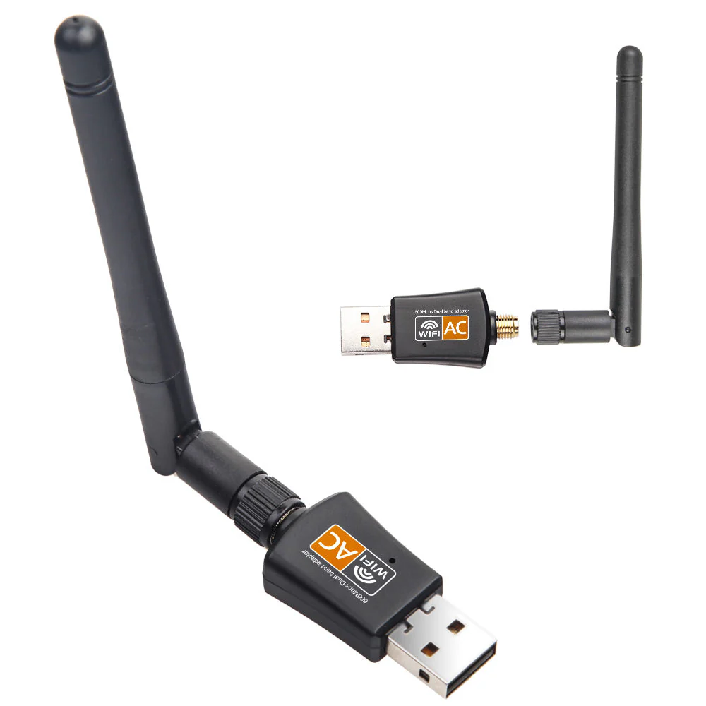 Dual Band USB WiFi Adapter Dongle Wireless Network Laptop Antenna 2.4G 5G - Image 8