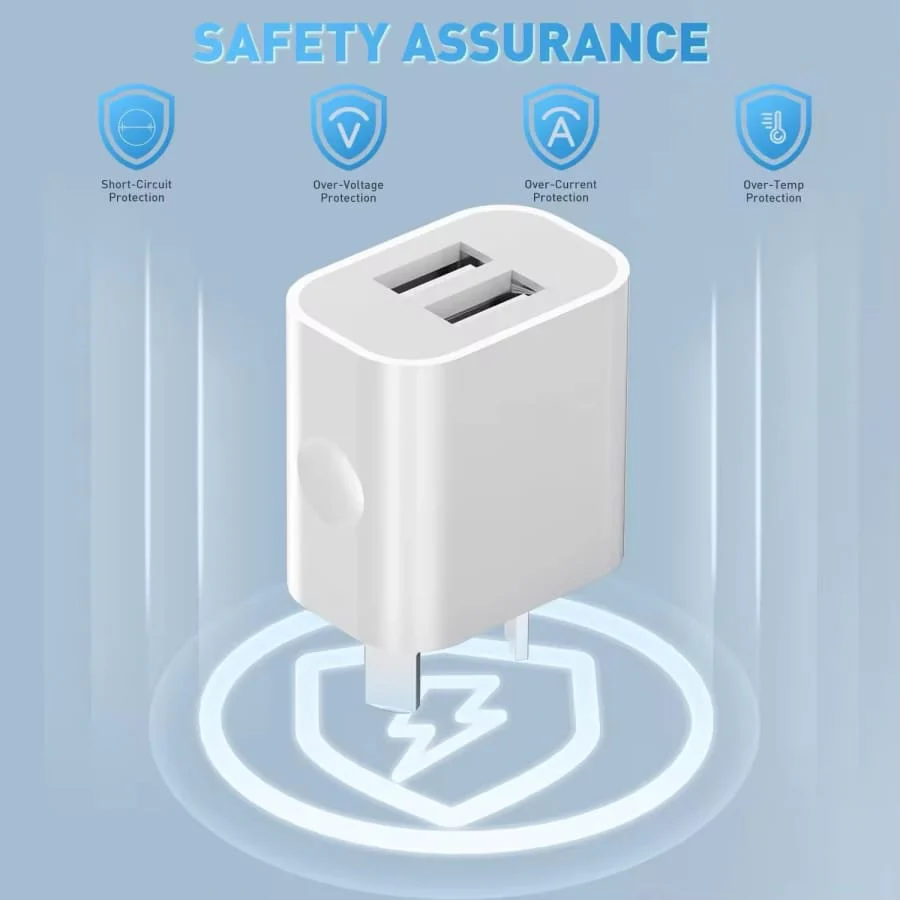 Dual USB Power Adapter Wall Plug (NZ / AUS) - Image 5