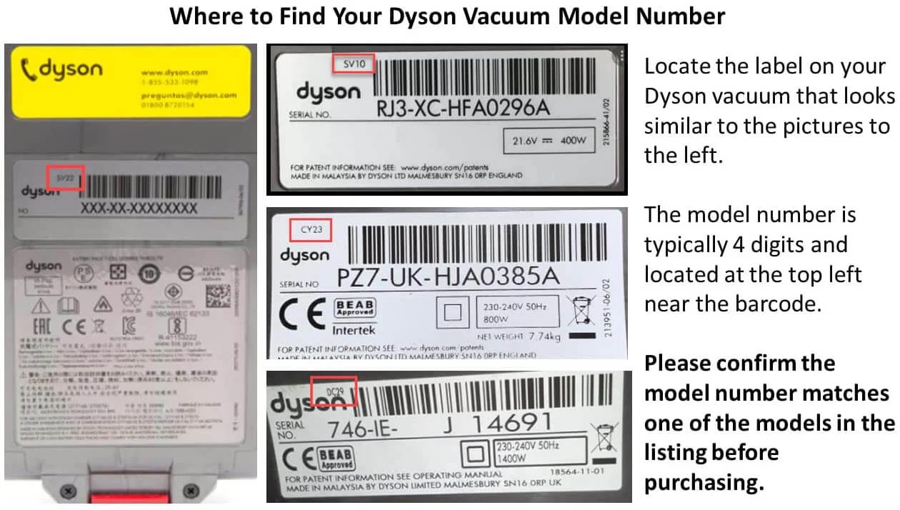 Dyson V6 Battery 3000mAh Replacement - Image 6