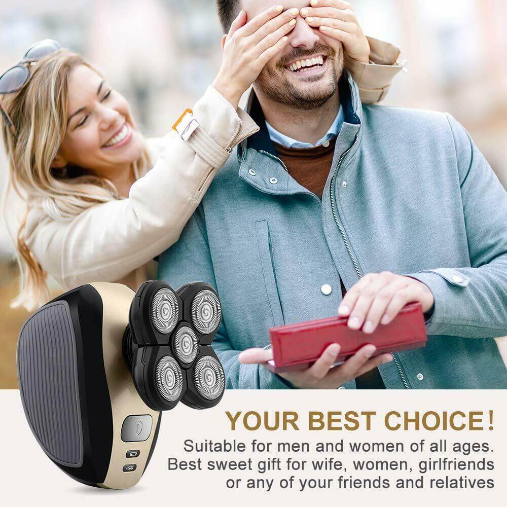 Electric Head Shaver Men Grooming Kit - Image 7