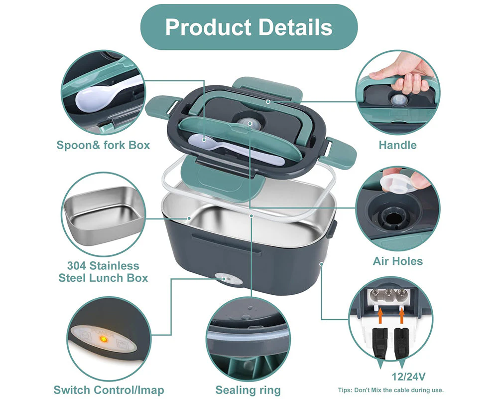 Electric Heating Lunch Box - Image 6