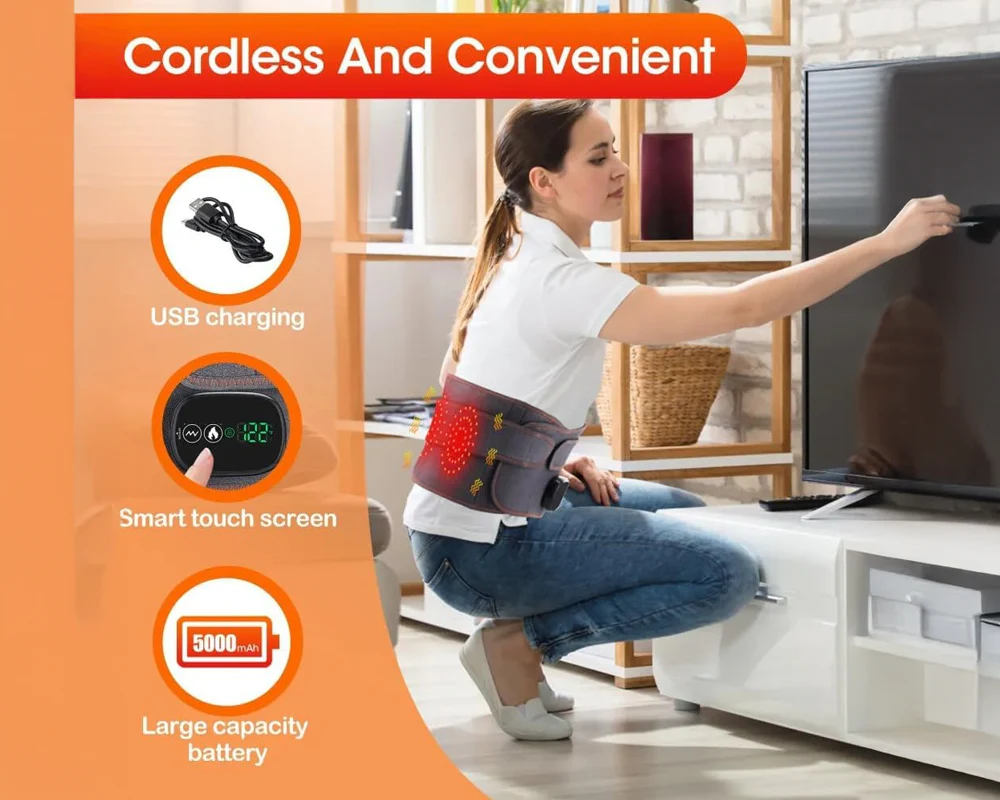 Electric Heating Waist Massage Belt - Image 5
