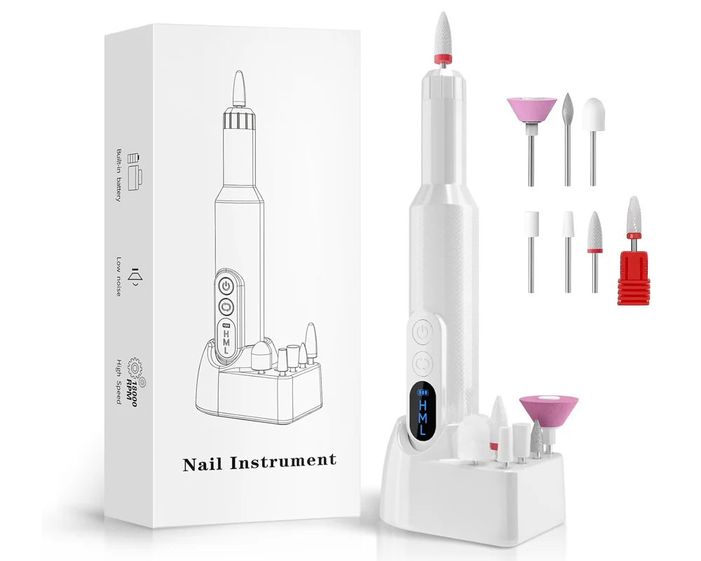 Electric Nail File Drill Manicure Set Rechargeable - Image 13