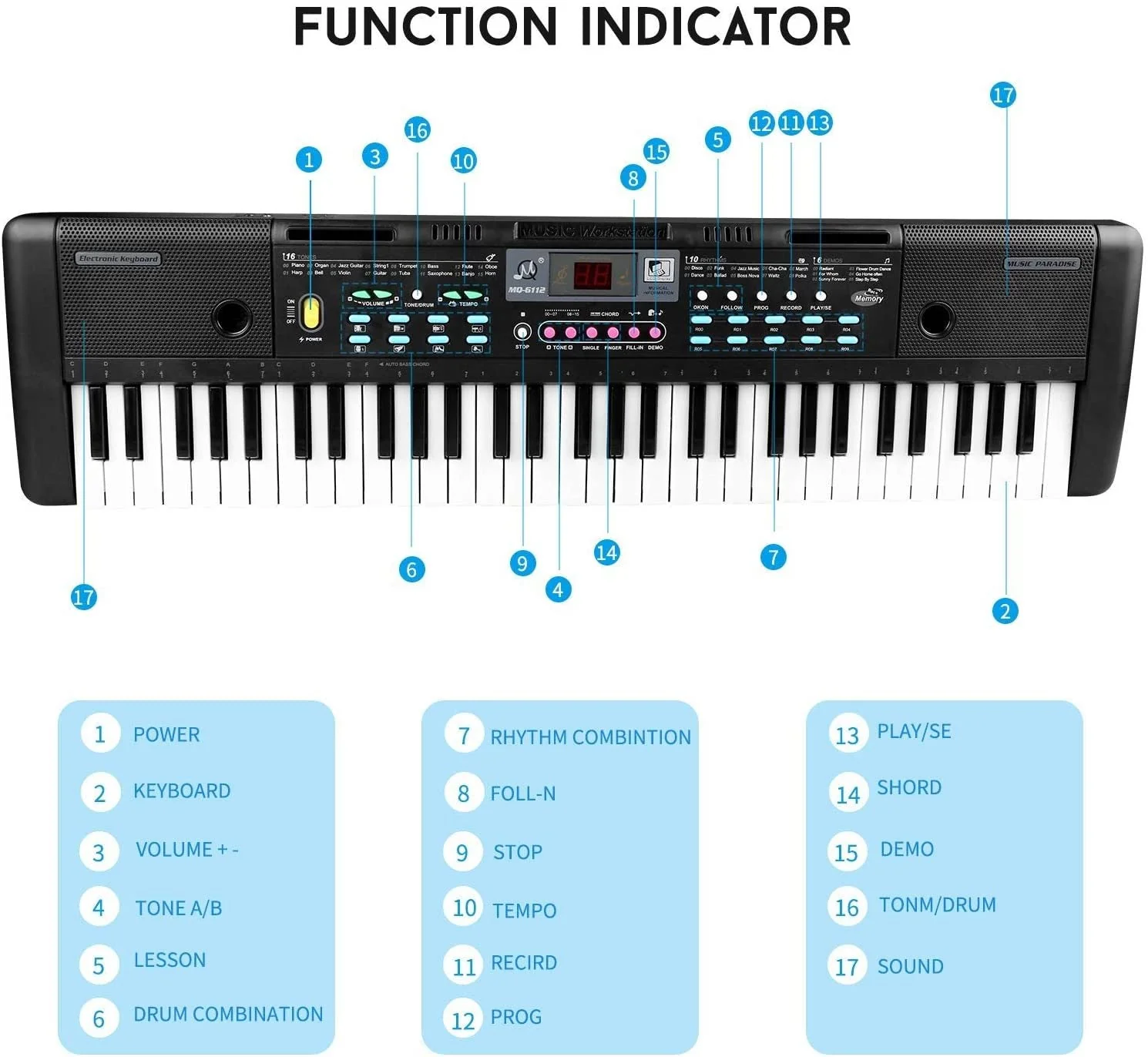Electric Piano Keyboard Piano - Image 11