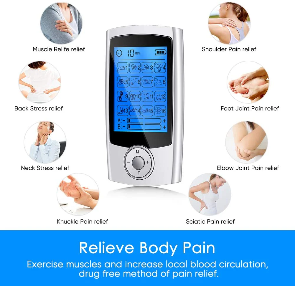 Electric TENS EMS Massager for Muscle Stimulation and Pain Relief - Image 5