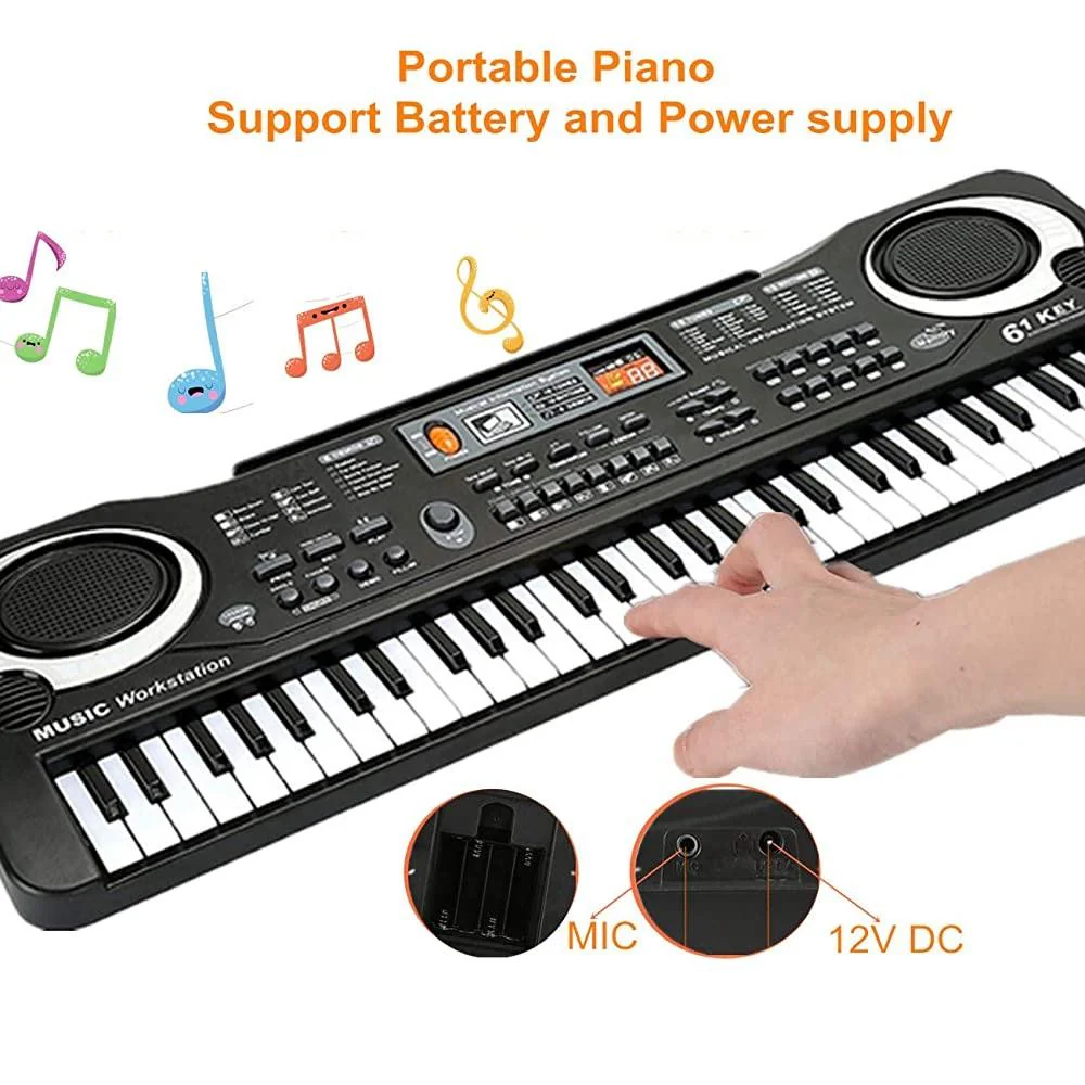 Electronic Keyboard Piano 61-Keys Piano - Image 4