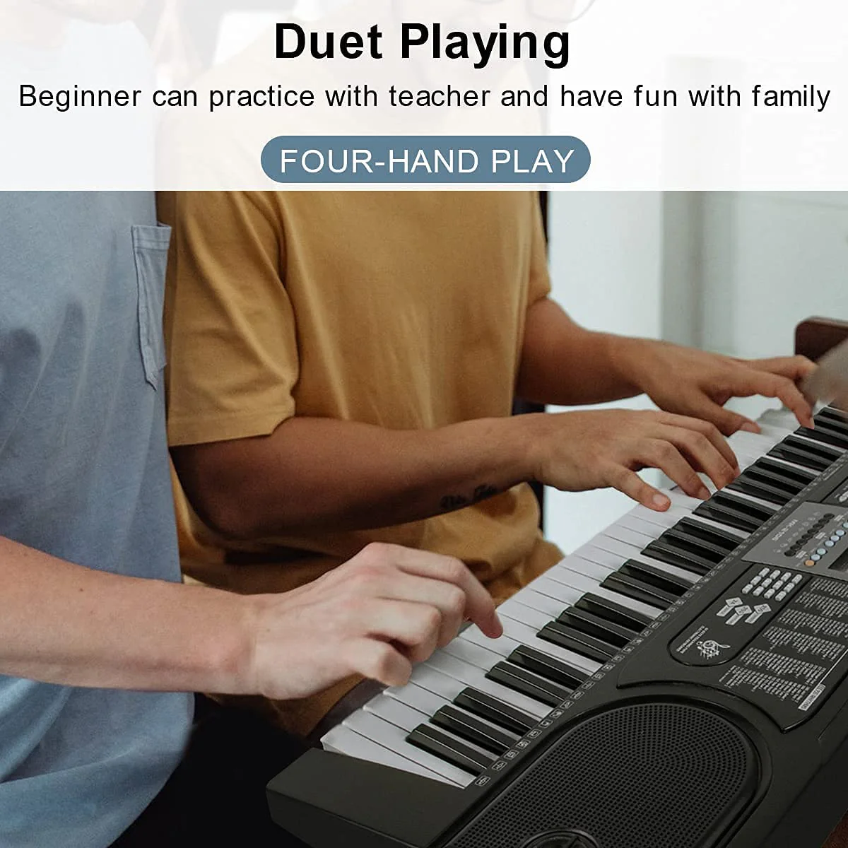 Electronic Keyboard Piano and Piano Stand - Image 6