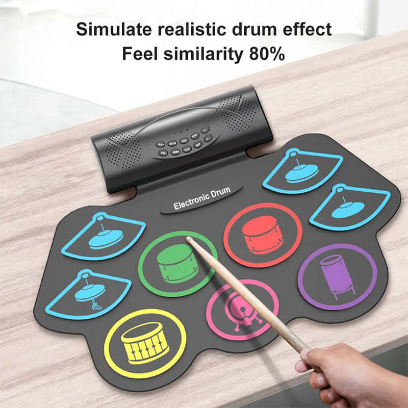 Electronic Roll Up Drum Kit - Image 3