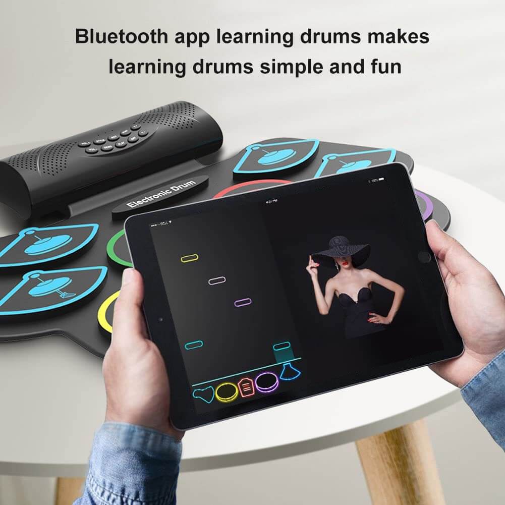 Electronic Roll Up Drum Kit - Image 6