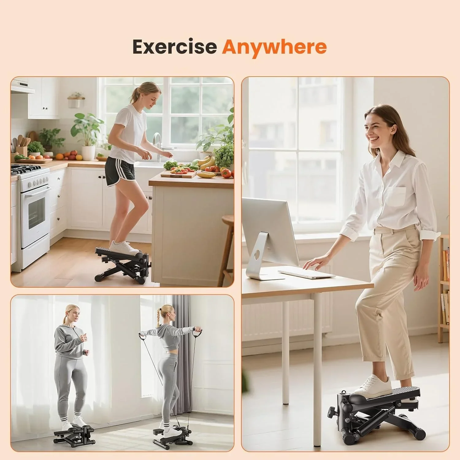 Electronic Stepper Mini Elliptical Trainer - Image 12