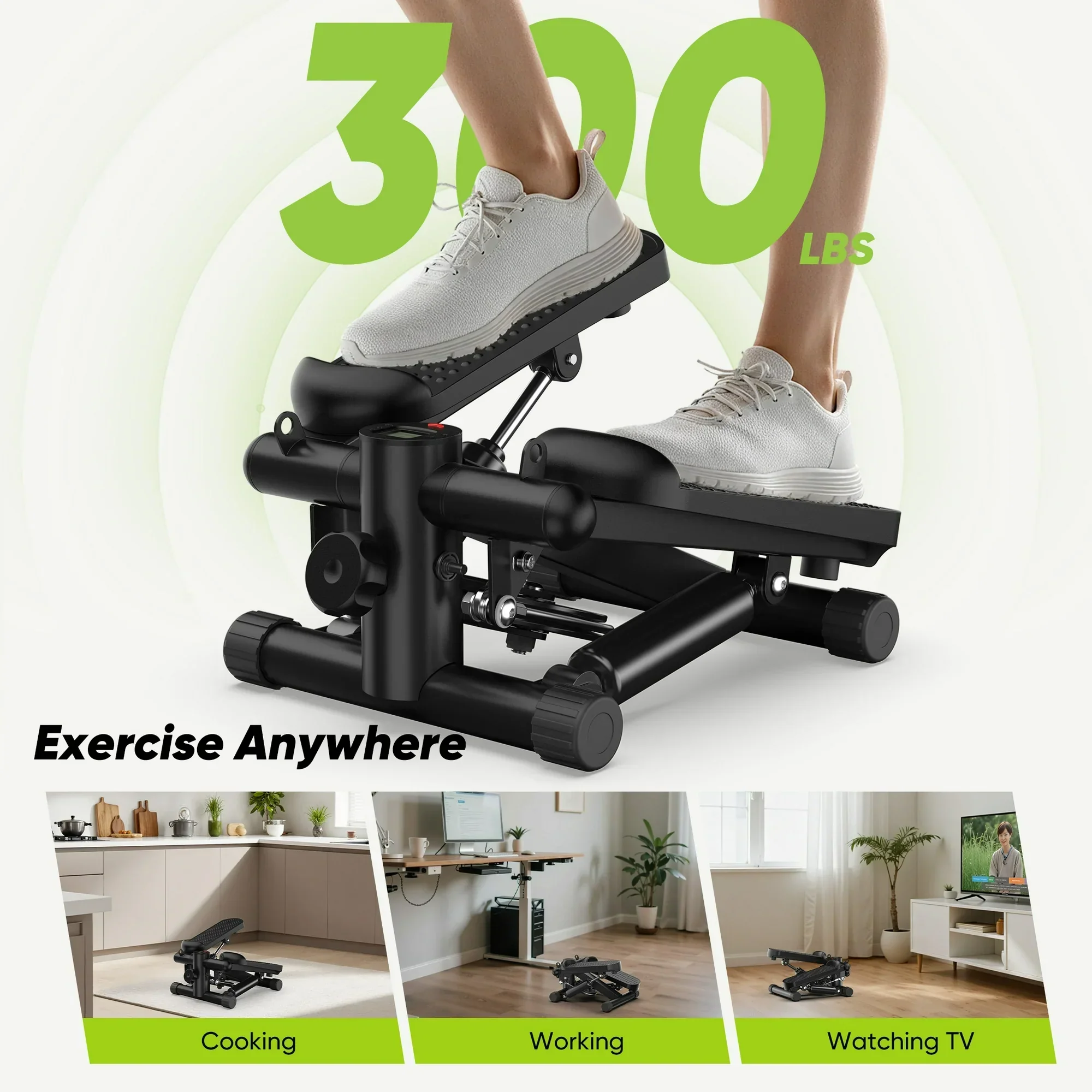 Electronic Stepper Mini Elliptical Trainer - Image 3