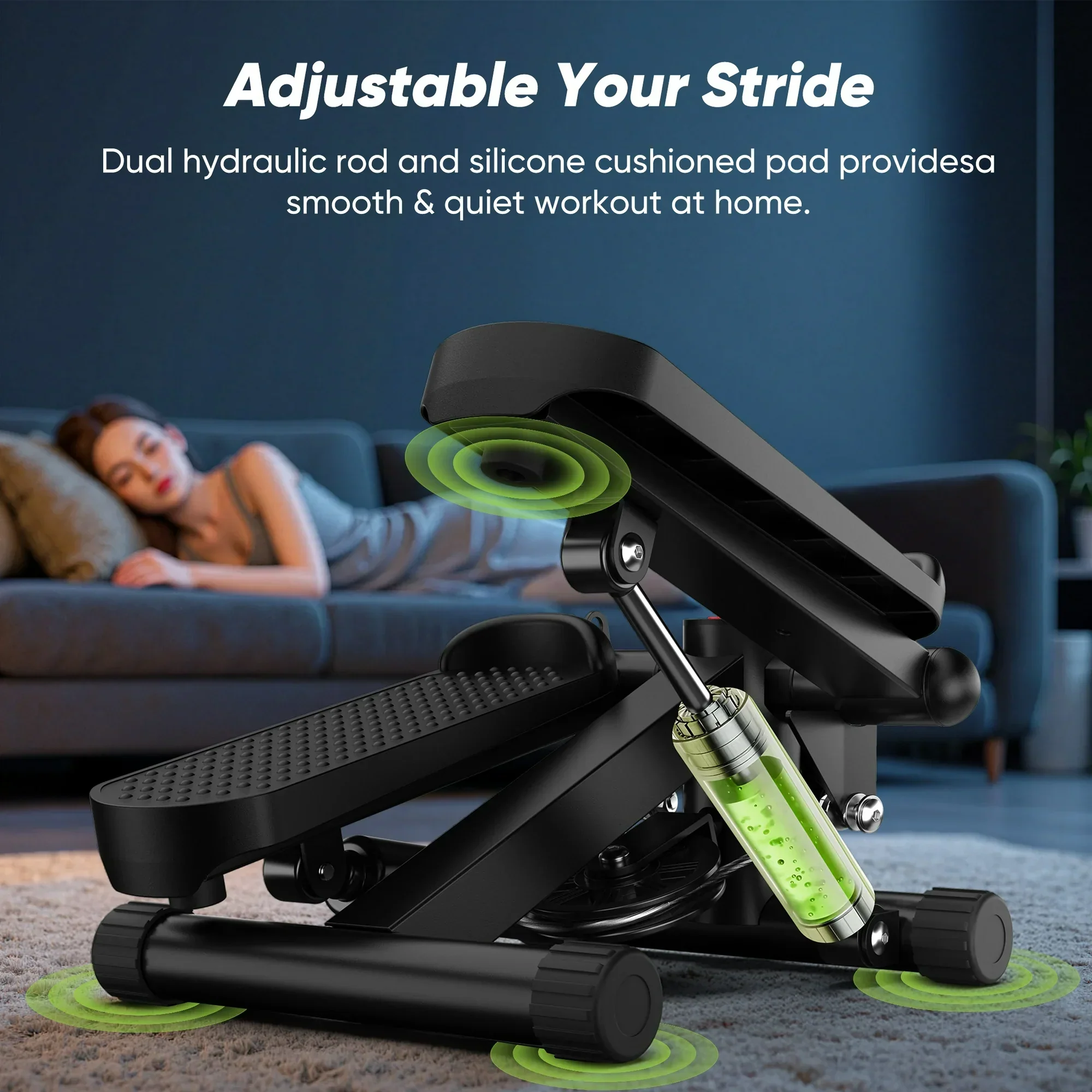 Electronic Stepper Mini Elliptical Trainer - Image 5