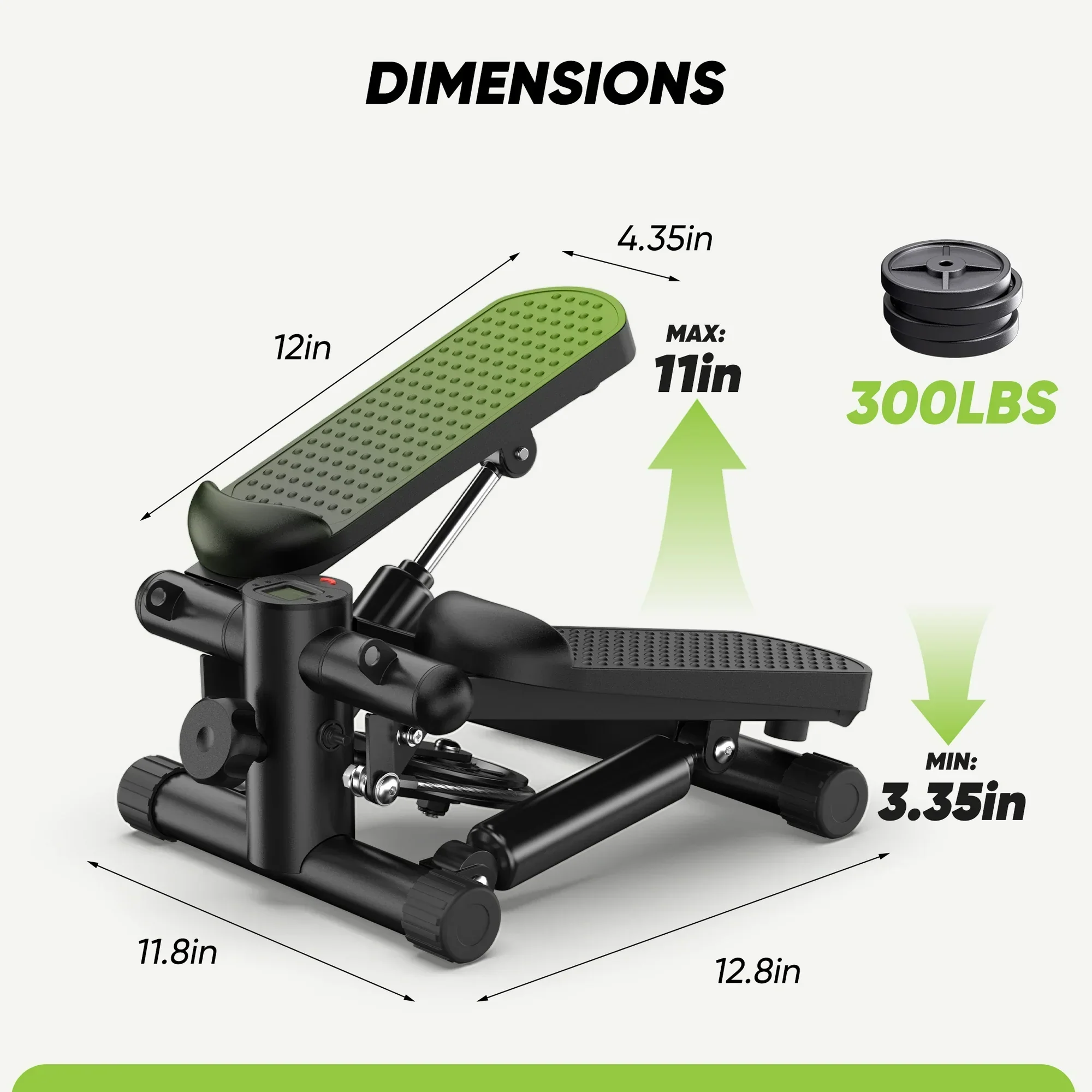 Electronic Stepper Mini Elliptical Trainer - Image 6