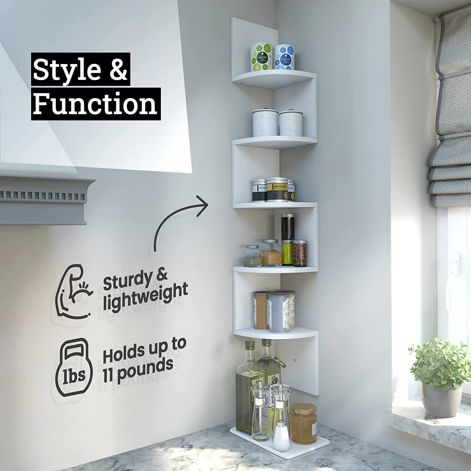 Elegant Bookshelf Stack Book Case Display unit - Image 4