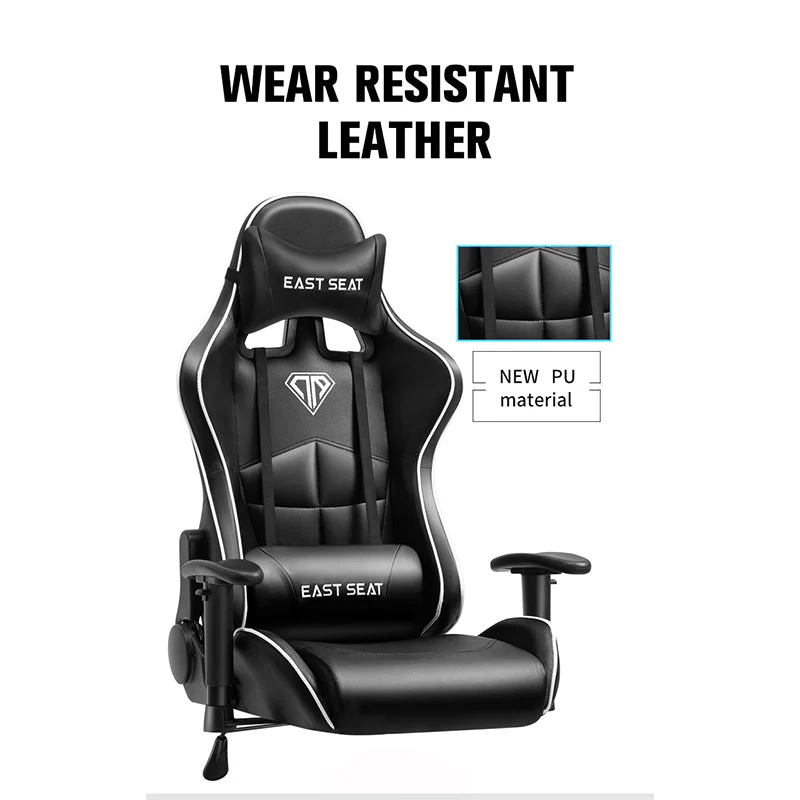 Gaming Chair – Ergonomic Reclining Gaming Chair with Footrest - Image 15