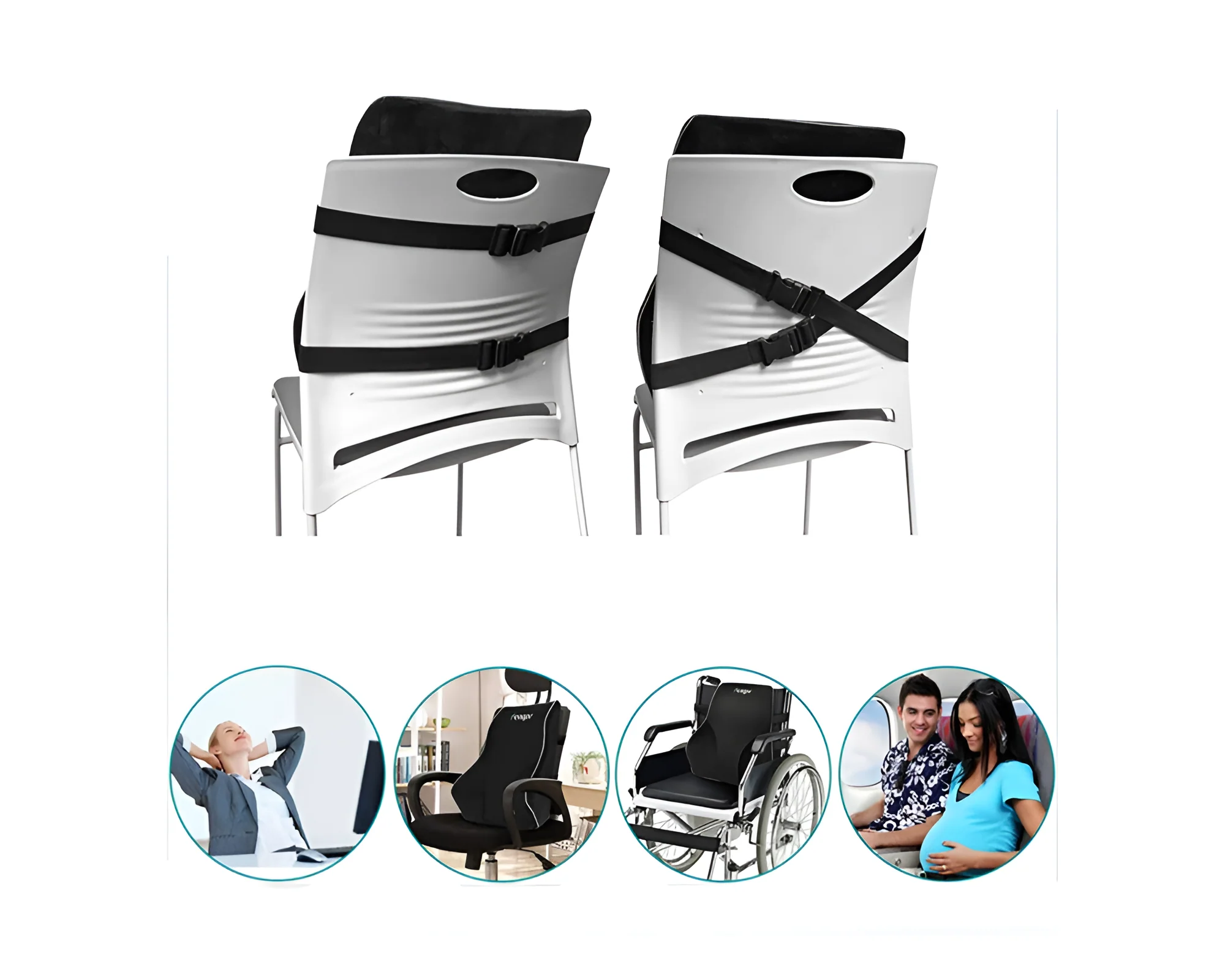 Memory Foam Lumbar Cushion - Image 8
