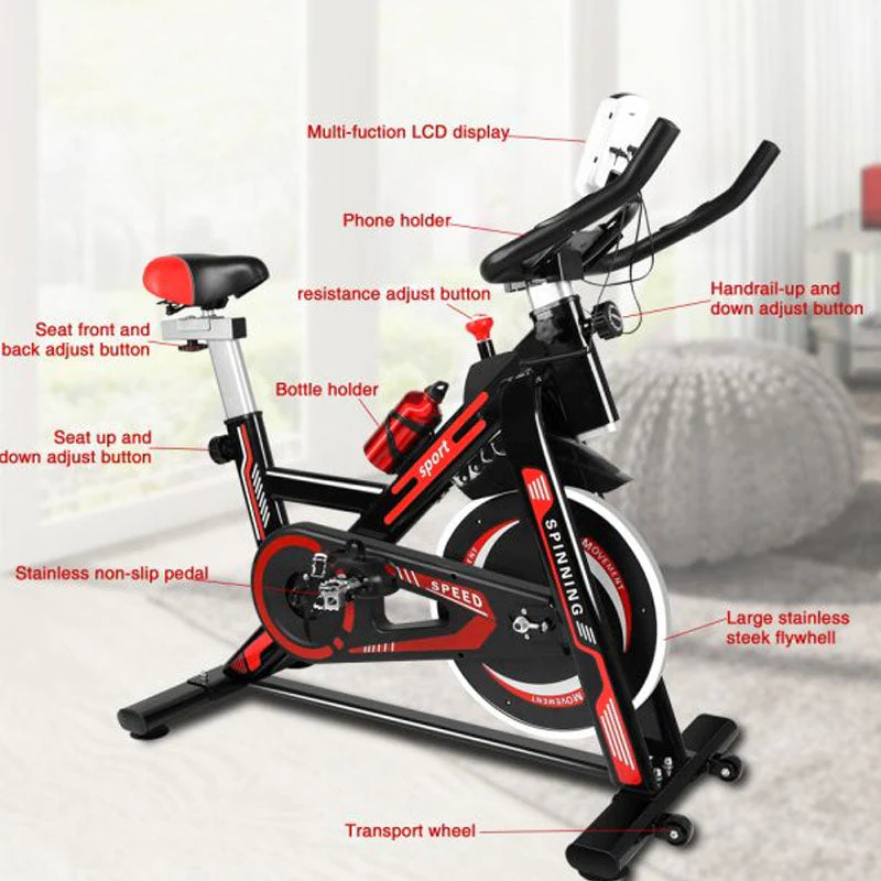 Exercise Bike for Home & Gym Spin Bike Bicycle - Image 15
