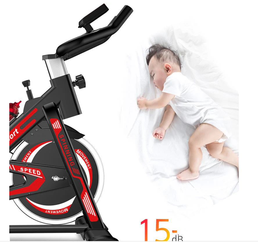 Exercise Bike Spin Bike with Heart Rate Monitor - Image 5